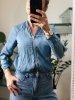 Jeansowa Bluzka Blue Premium
